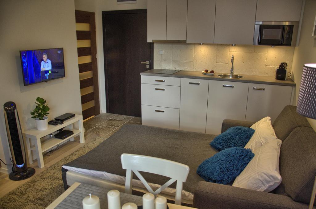 Tartaczna Deluxe Apartments Gdańsk Rum bild