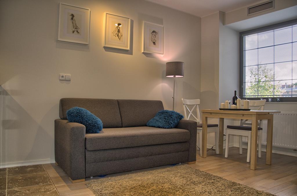 Tartaczna Deluxe Apartments Gdańsk Rum bild